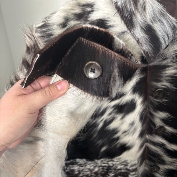 Cow Hair Western Leather Jacket - Picture 2 of 12